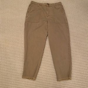 NWOT Aerie tan lightweight pants szM